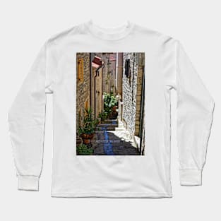 Very Narrow Passageway, Hvar Long Sleeve T-Shirt